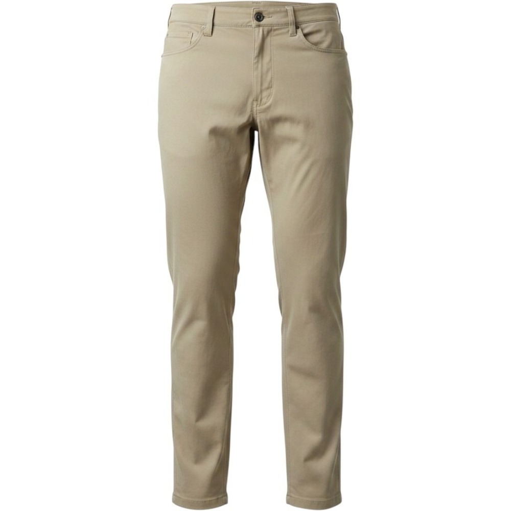 Lululemon Commission Slim Fit Warpstreme Pants Khaki Tan Mens 30x29 Chino